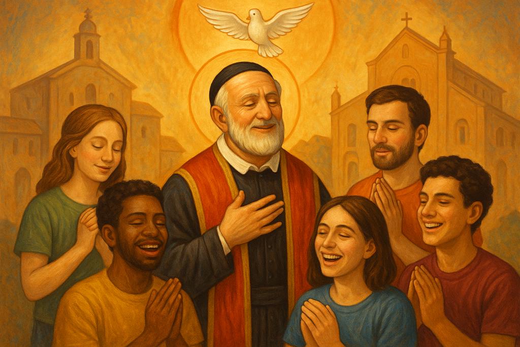 Preghiera a San Filippo Neri per la Fede dei Giovani in Comunità